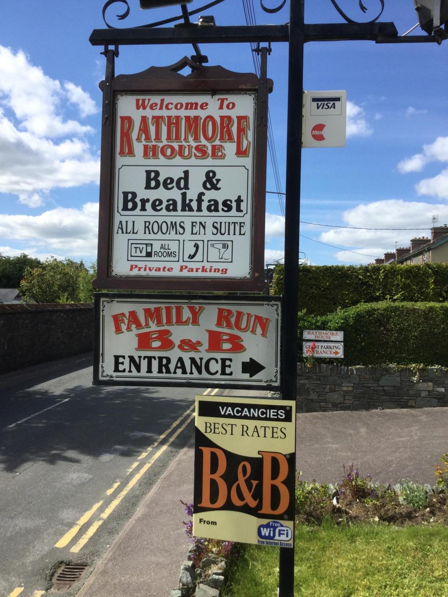 Rathmore House Panzió Cill Airne Kültér fotó